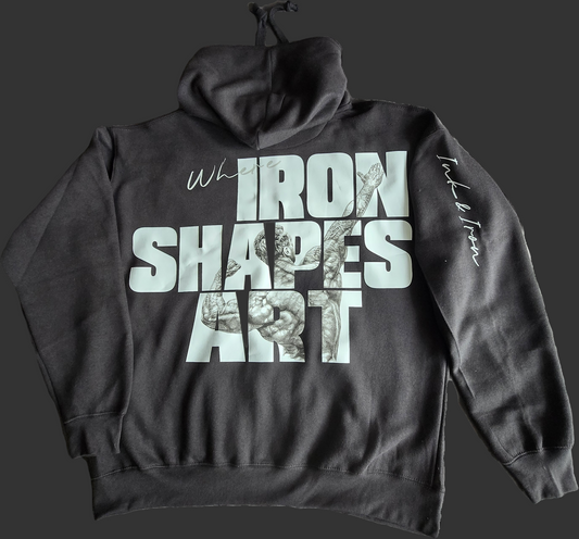 ATLAS ZIP HOODIE | WHERE IRON SHAPES ART