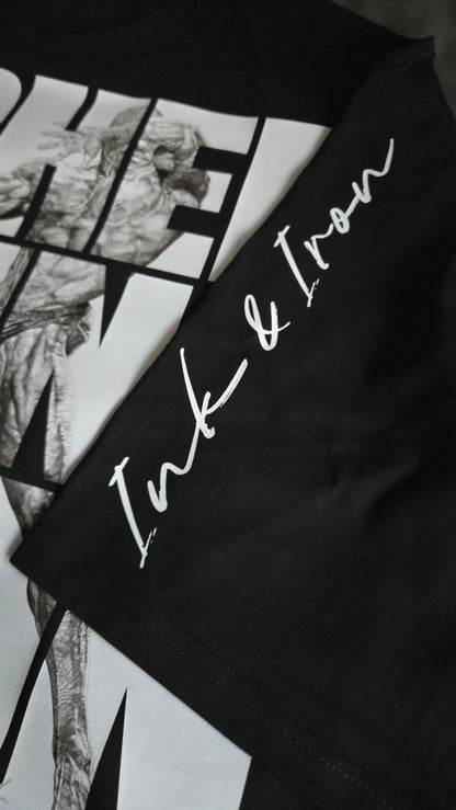 TITAN TEE - ETCHED IN IRON | Black or White