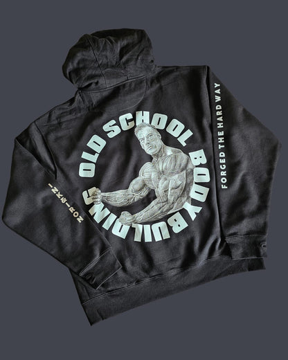 FORGED THE HARD WAY ELITE DUSTY BLACK HOODIE