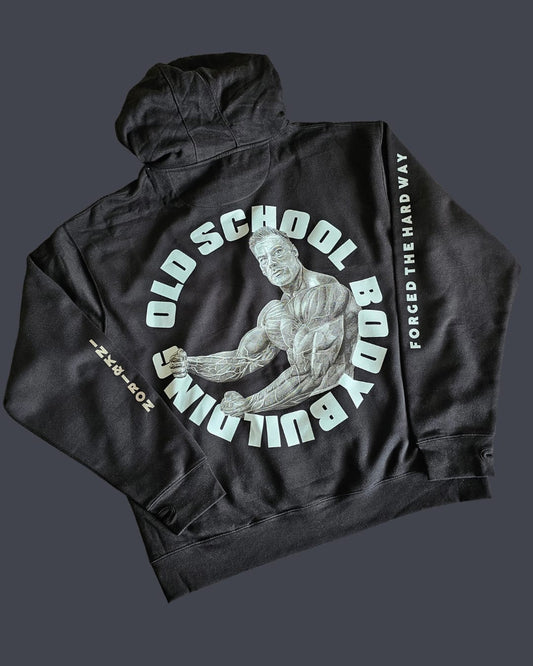 FORGED THE HARD WAY ELITE DUSTY BLACK HOODIE