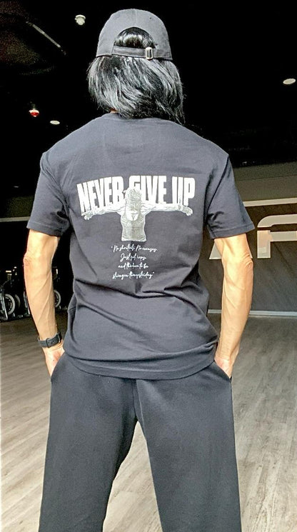 SOPRO OVERSIZE BLACK T-SHIRT