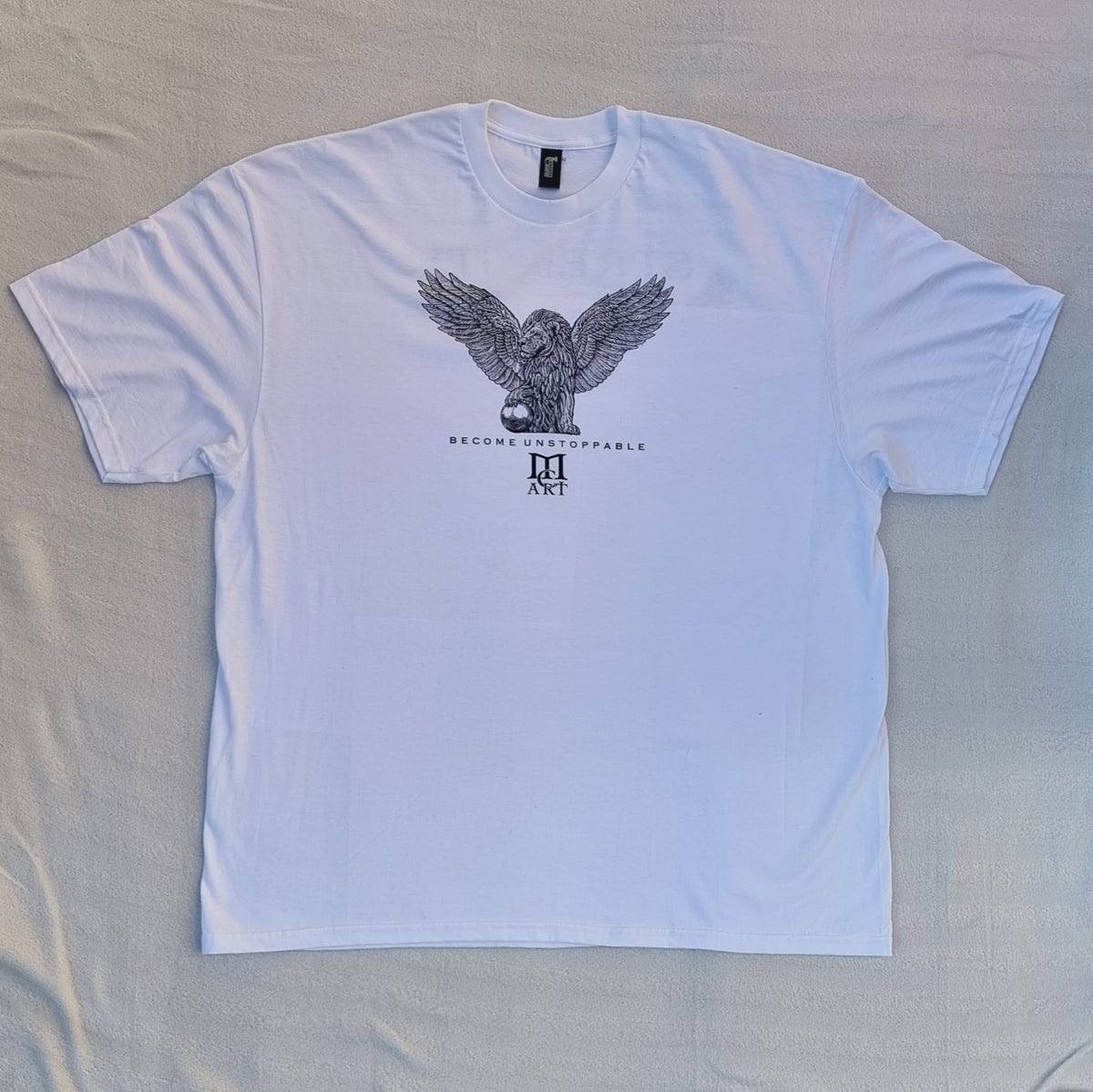 "STRENGTH" - OG White Standard Fit T-Shirt
