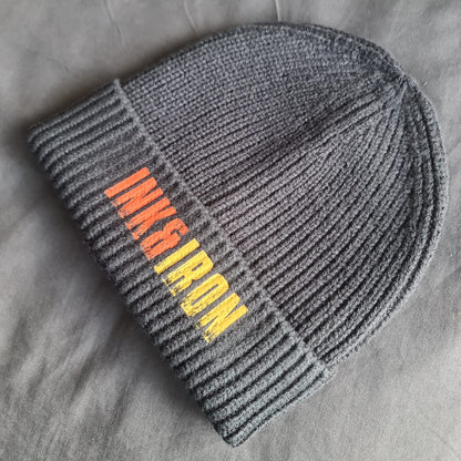 INK & IRON ENGINEERED KNIT BEANIE