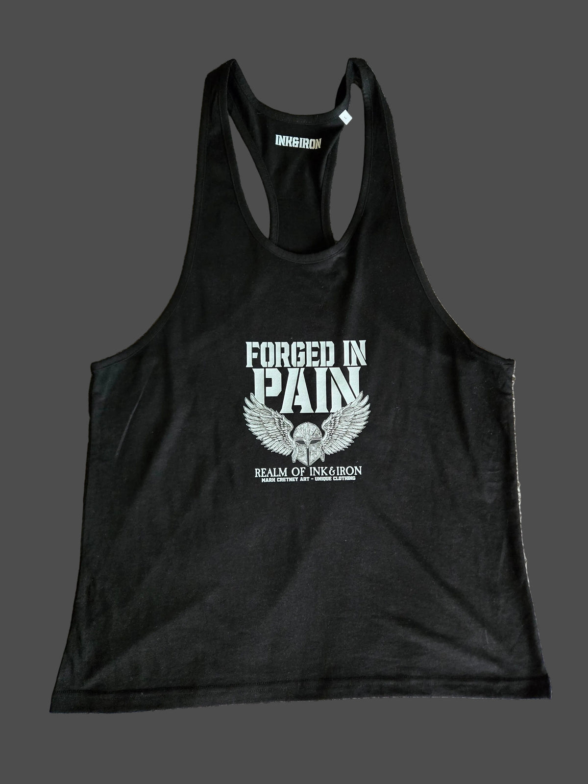 FORGED IN PAIN BLACK VESTS
