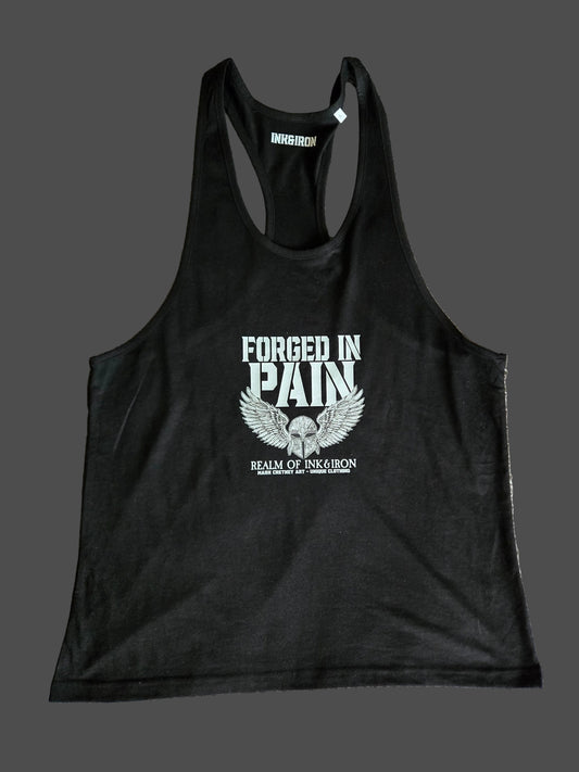 FORGED IN PAIN BLACK VESTS