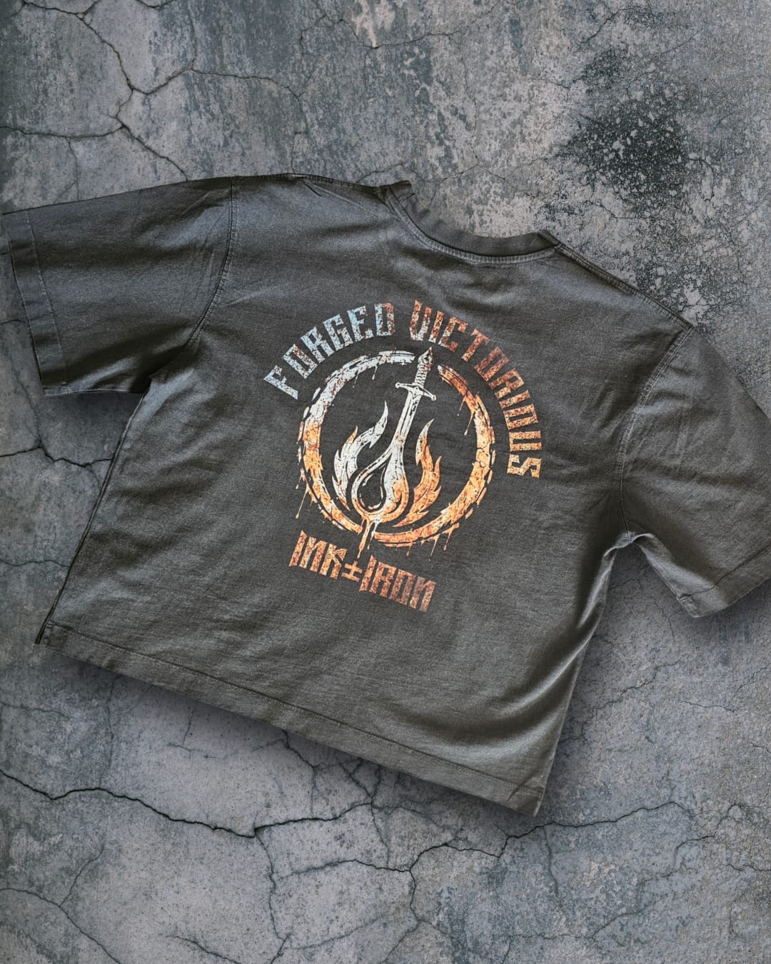 ENDURING MARK VINTAGE OVERSIZE BOXFIT TEE