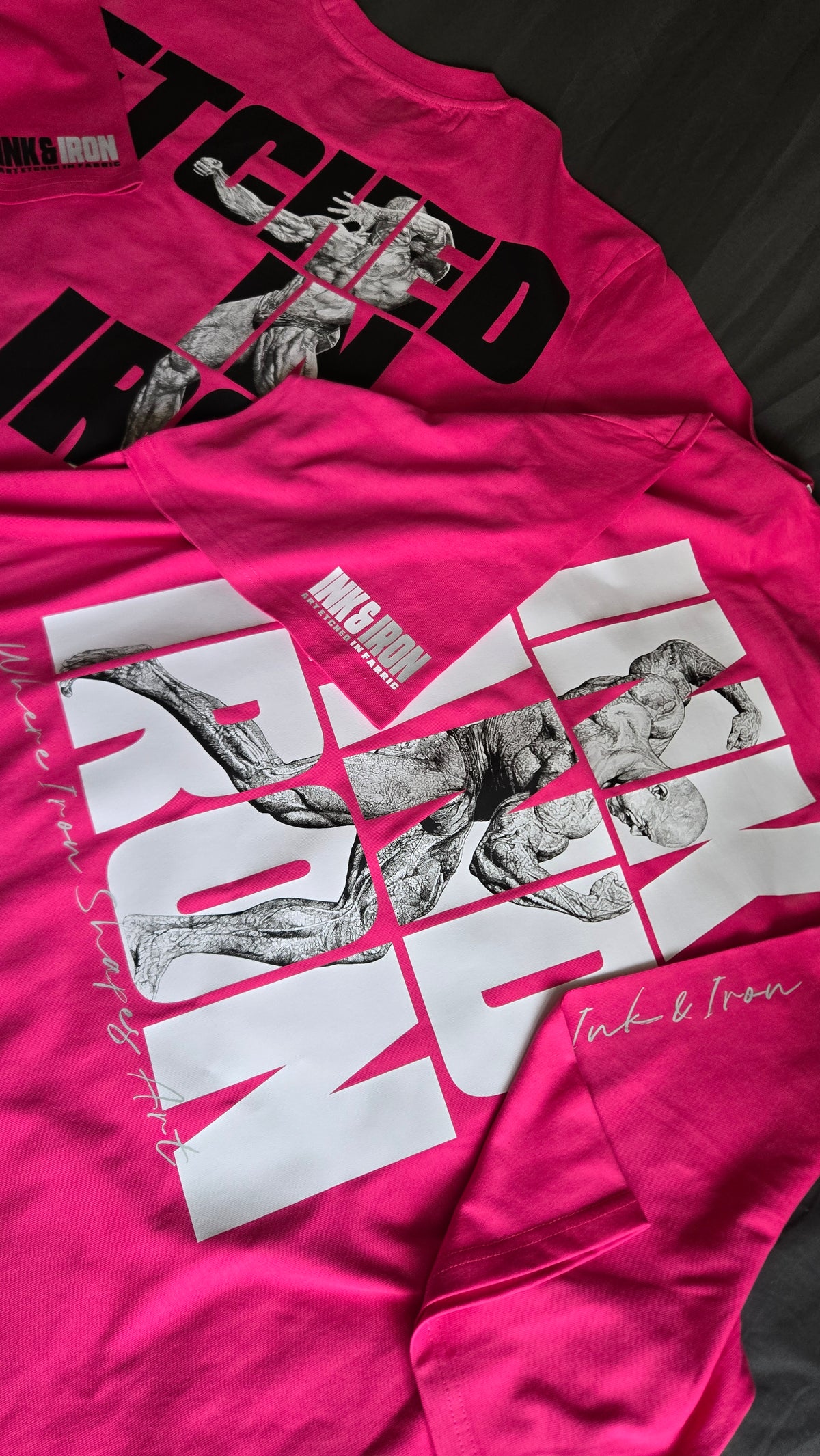 TITAN TEE - ELECTRIC PINK EDITION