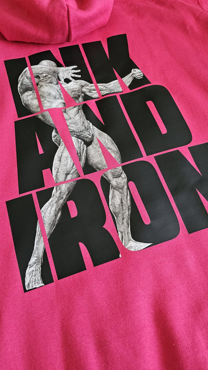 PHYSIQUE PREMIUM PINK OVERHEAD HOODIE