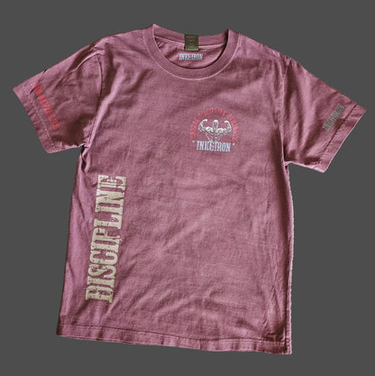 VINTAGE WASH CHERRY STANDARD TEE - IRON NEVER LIES