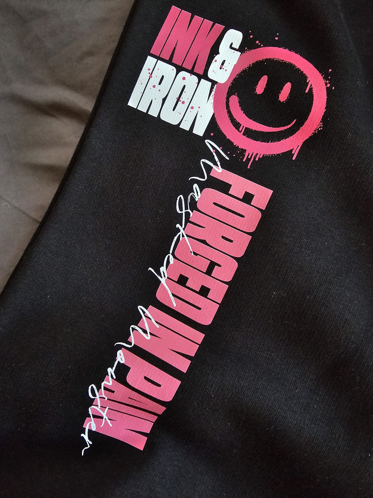 ONYX BLACK HEAVY JOGGER - INK&IRON X MASKEDMONSTER