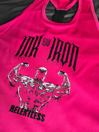 Relentless Performance Vest – Electric Pink