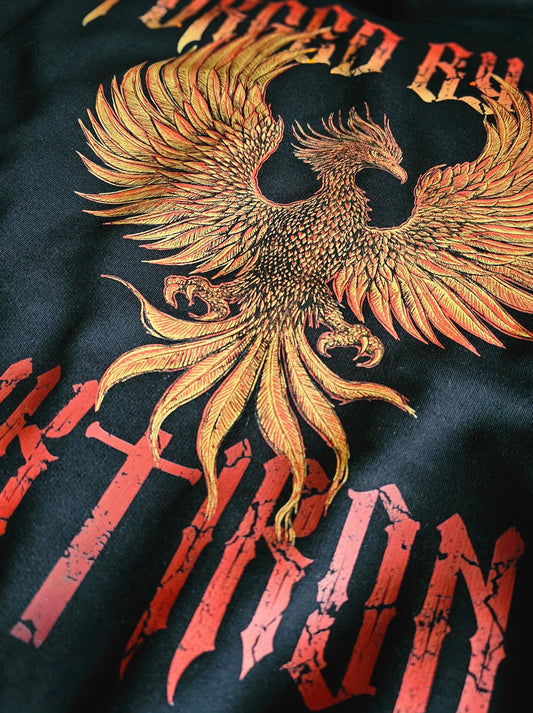 PHOENIX OVERSIZE TEE - FORGED BY PAIN
