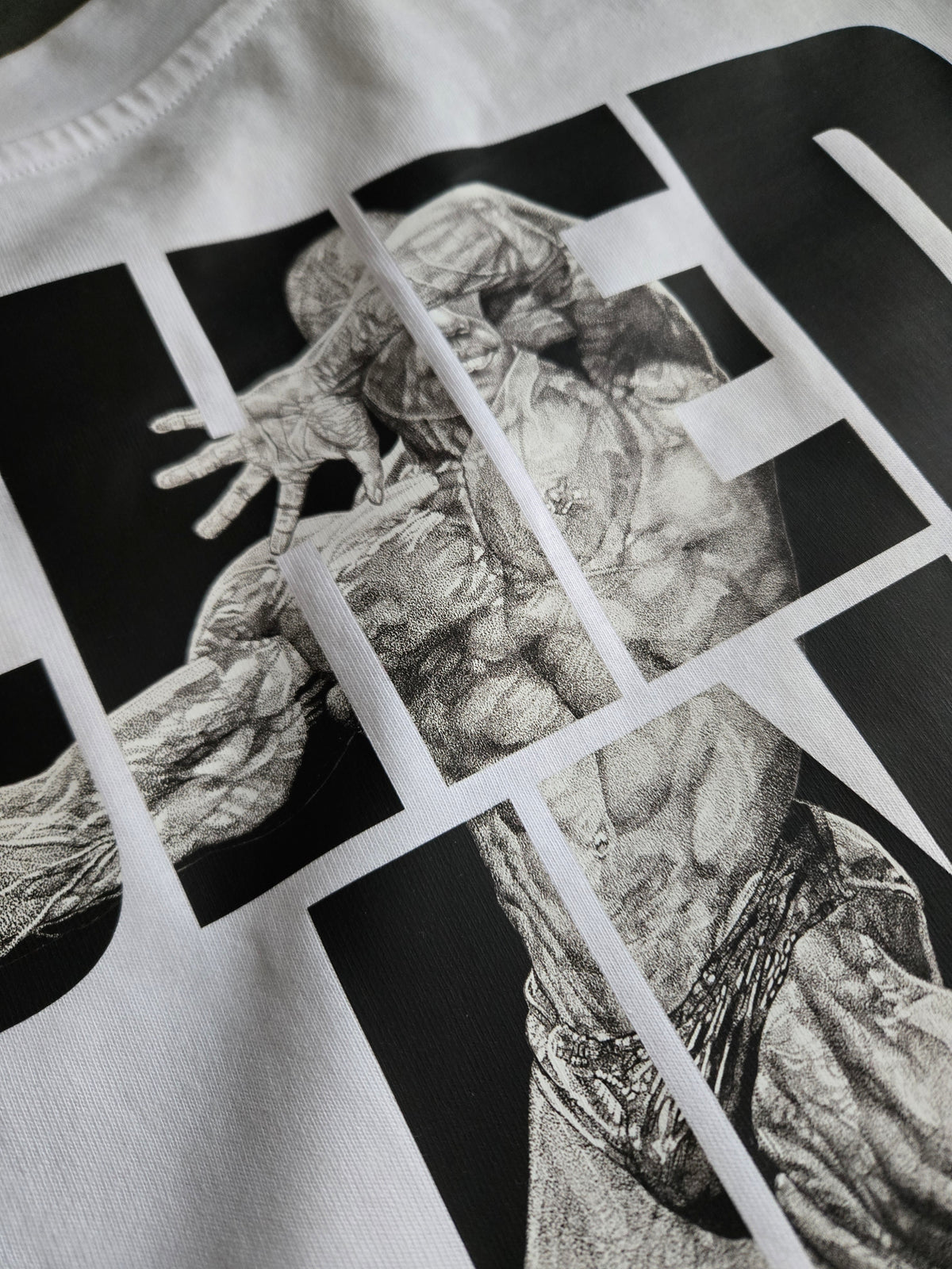 TITAN TEE - ETCHED IN IRON | Black or White