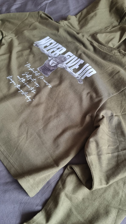 SOPRO CROP HOODIE OLIVE