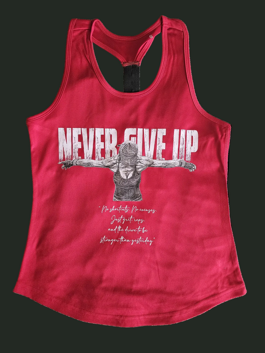 SOPRO PERFORMANCE VEST RED - Never Give Up