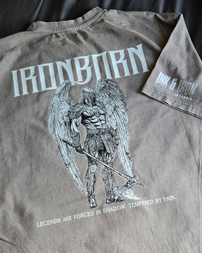 IRONBORN GRANITE ACIDWASH OVERSIZE T-SHIRT