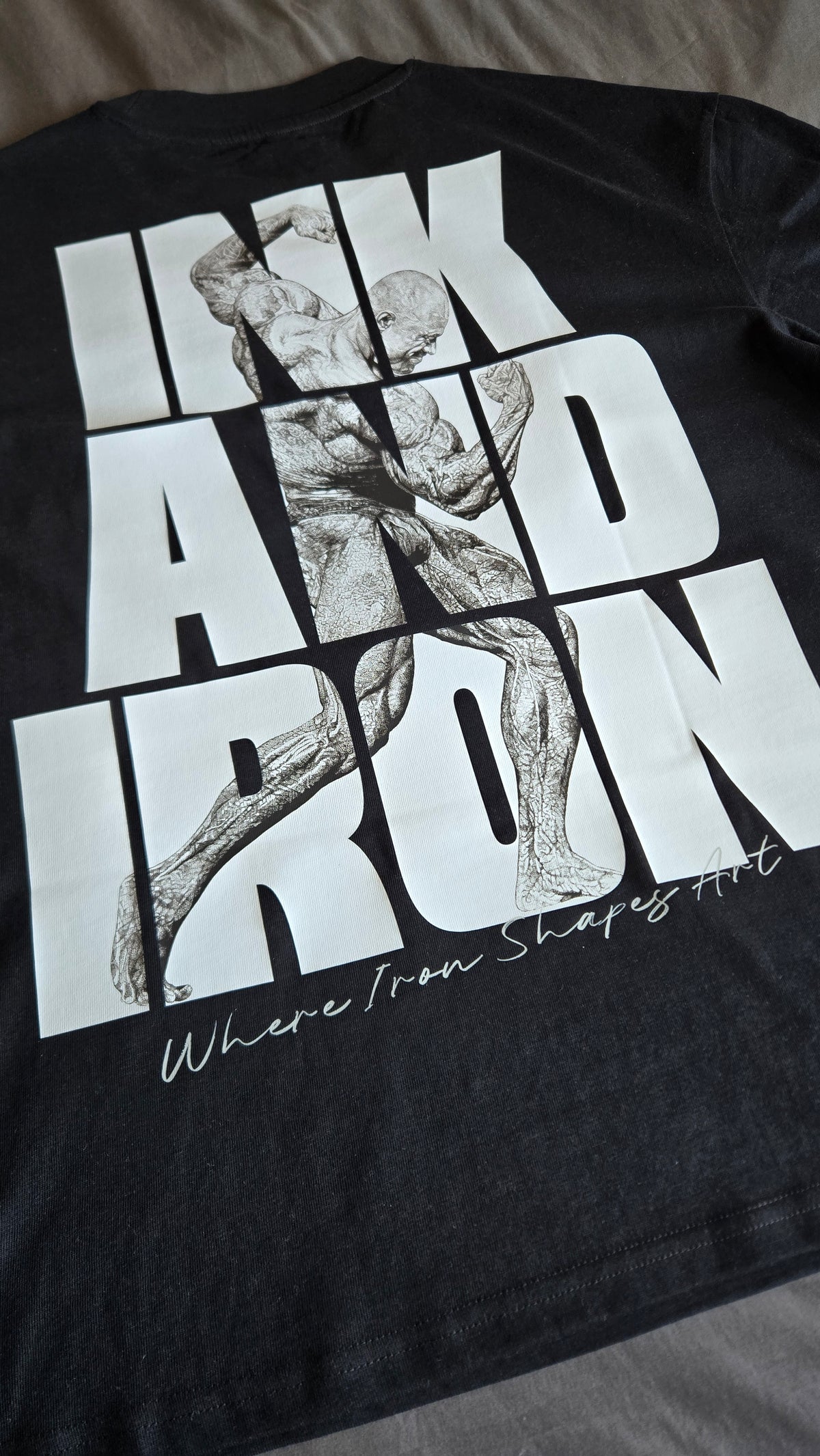TITAN TEE - INK & IRON | BLACK
