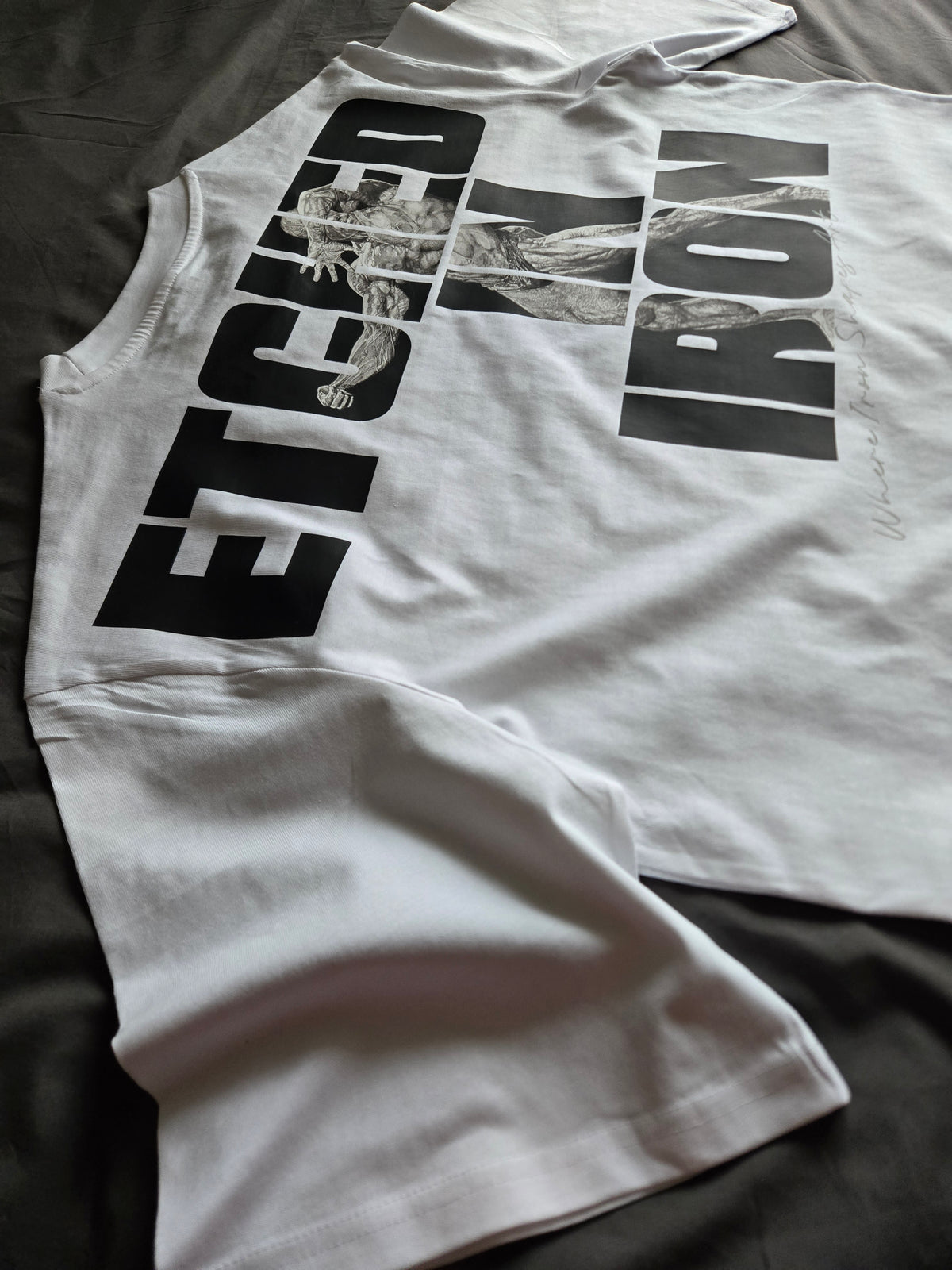 TITAN TEE - ETCHED IN IRON | Black or White