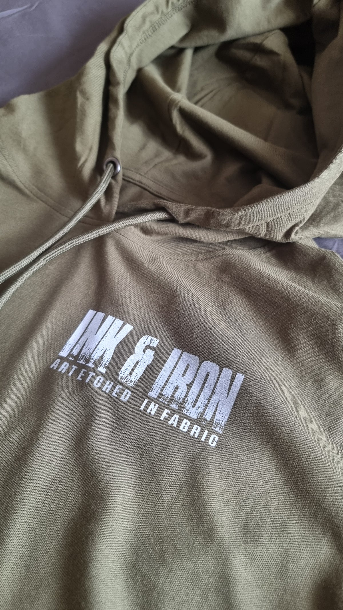 SOPRO CROP HOODIE OLIVE