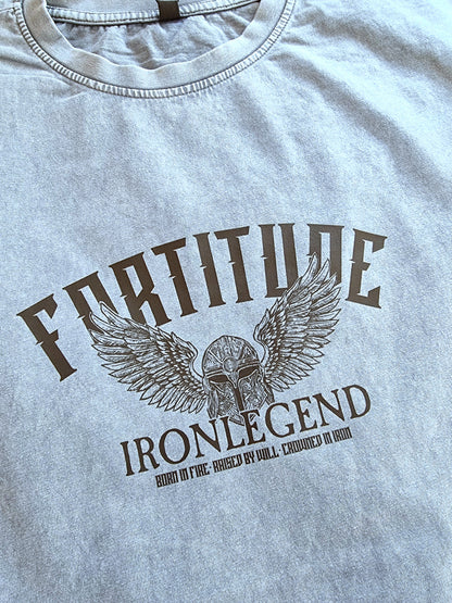 DESTINED TO RISE ATLAS ACIDWASH OVERSIZE T-SHIRT