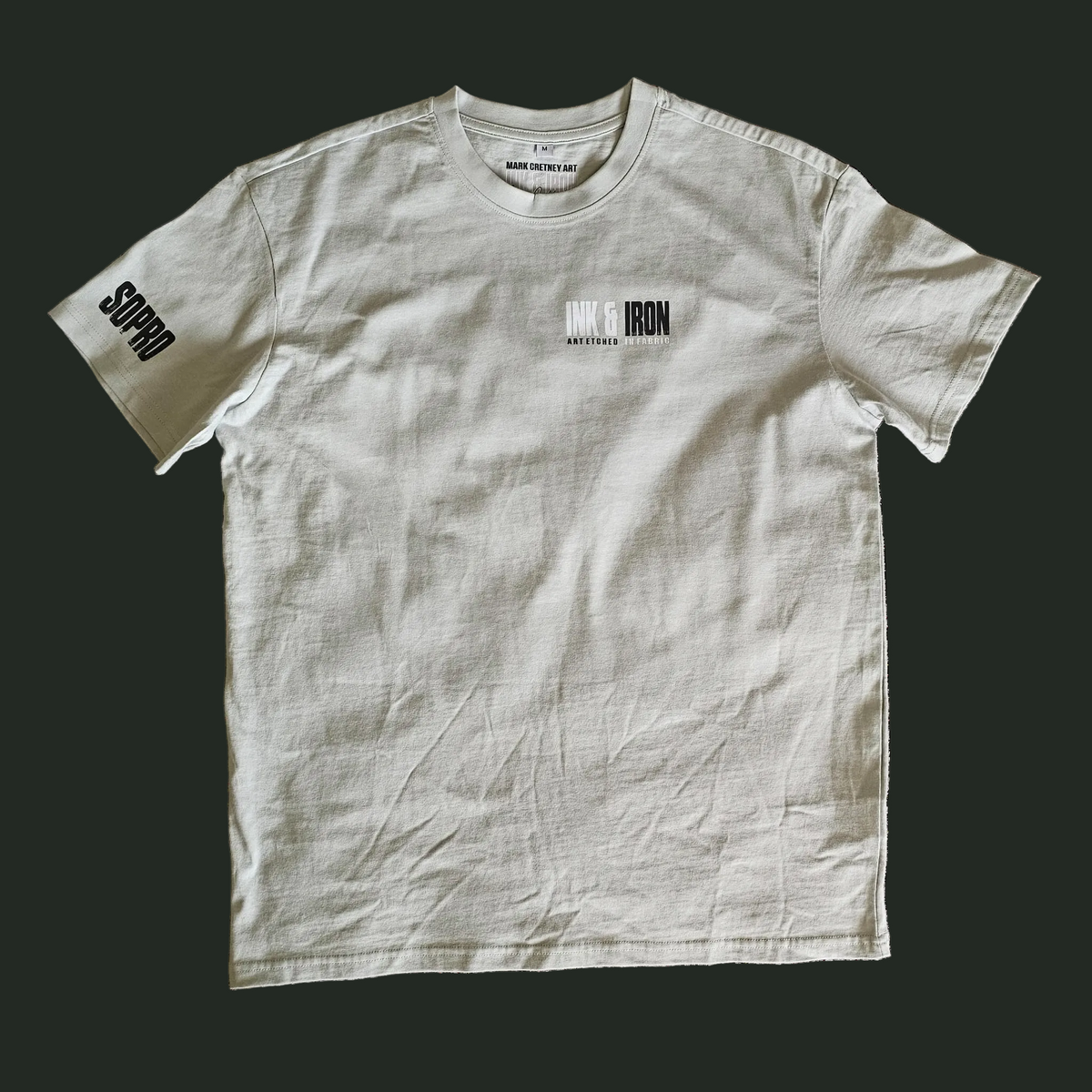 SOPRO OVERSIZE CLOUD GREY T-SHIRT