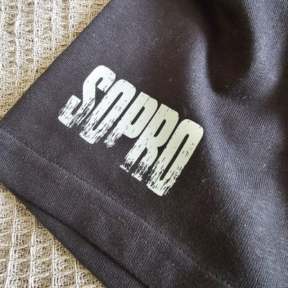 SOPRO OVERSIZE BLACK T-SHIRT