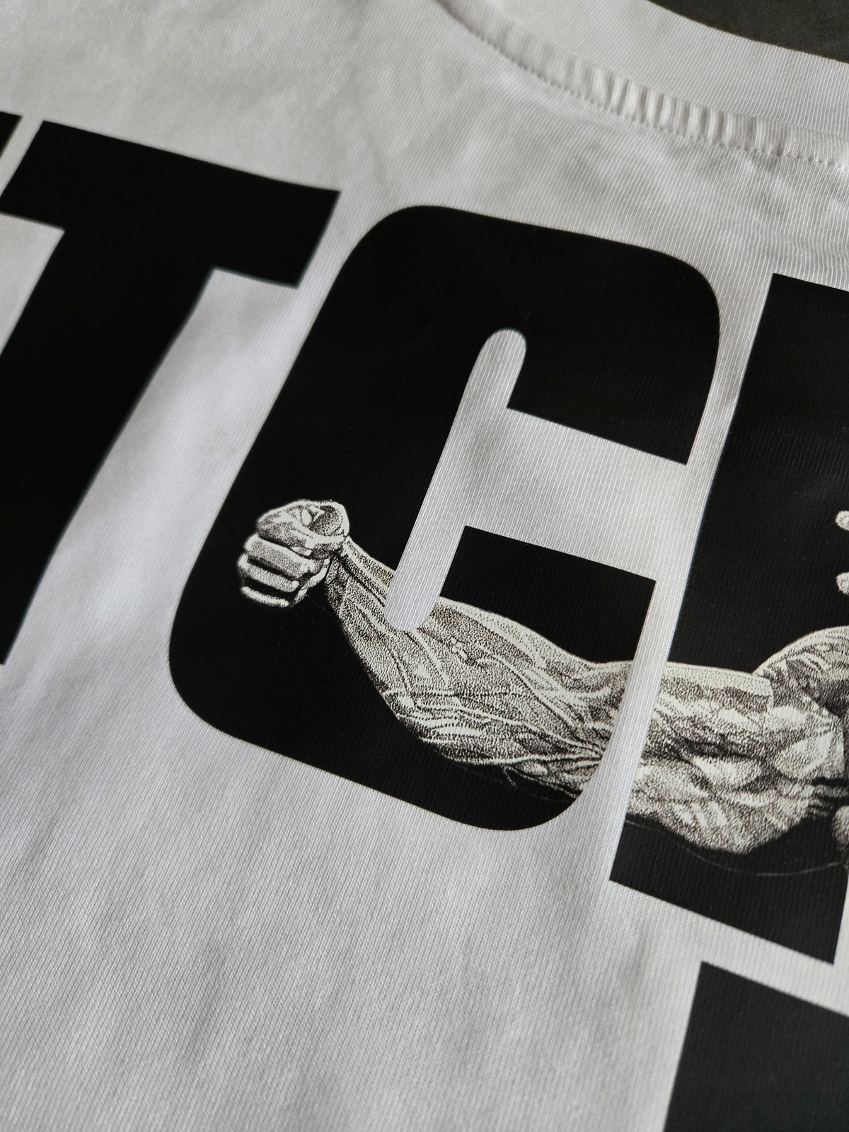 TITAN TEE - ETCHED IN IRON | Black or White