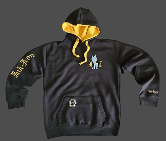 ORDER OF IRON - CONTRAST OVERHEAD HOODIE