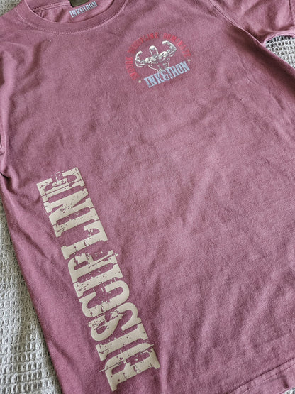 VINTAGE WASH CHERRY STANDARD TEE - IRON NEVER LIES