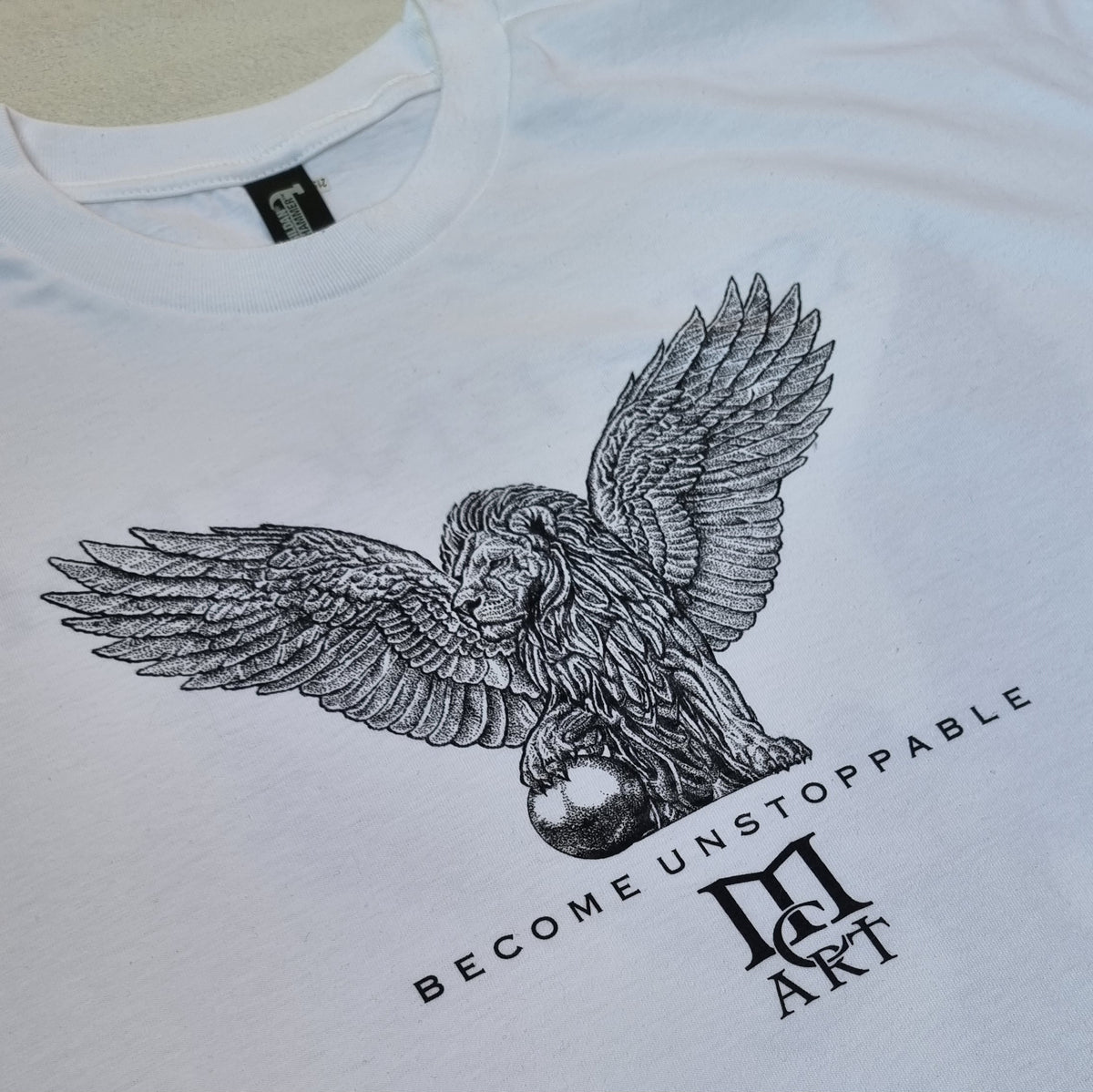 "STRENGTH" - OG White Standard Fit T-Shirt