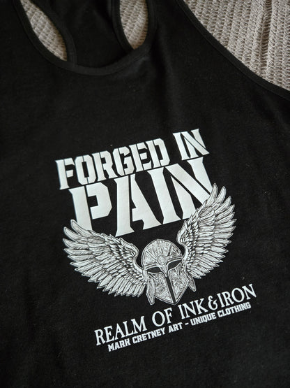 FORGED IN PAIN BLACK VESTS