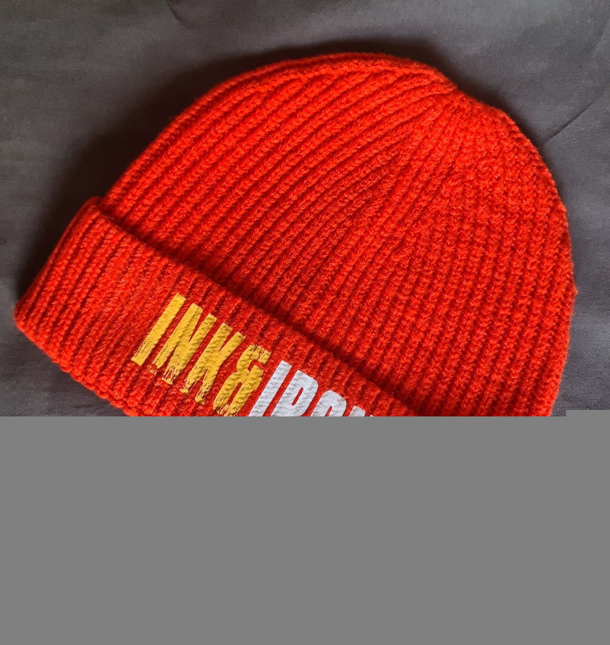 INK & IRON ENGINEERED KNIT BEANIE