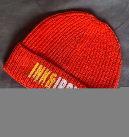 INK & IRON ENGINEERED KNIT BEANIE