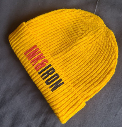 INK & IRON ENGINEERED KNIT BEANIE