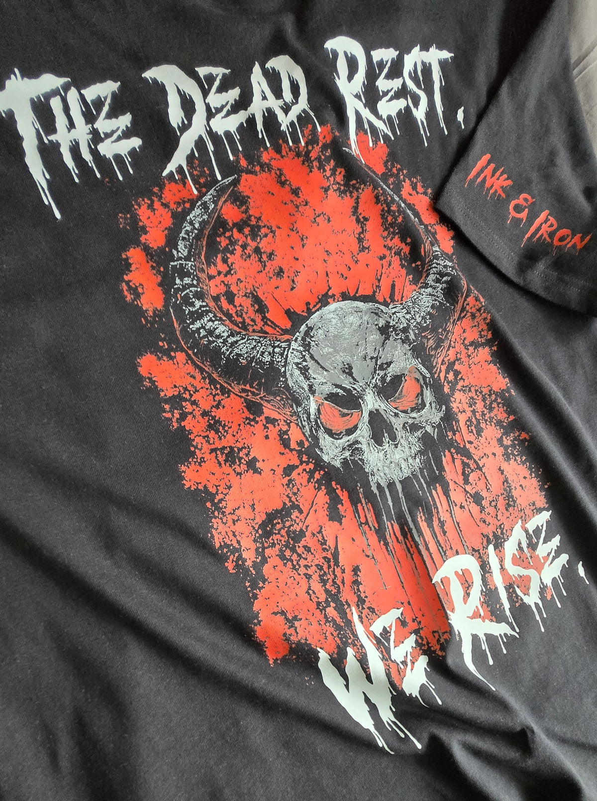 ☠️OATH EDITION☠️ THE DEAD REST. WE RISE. - OVERSIZE TEE