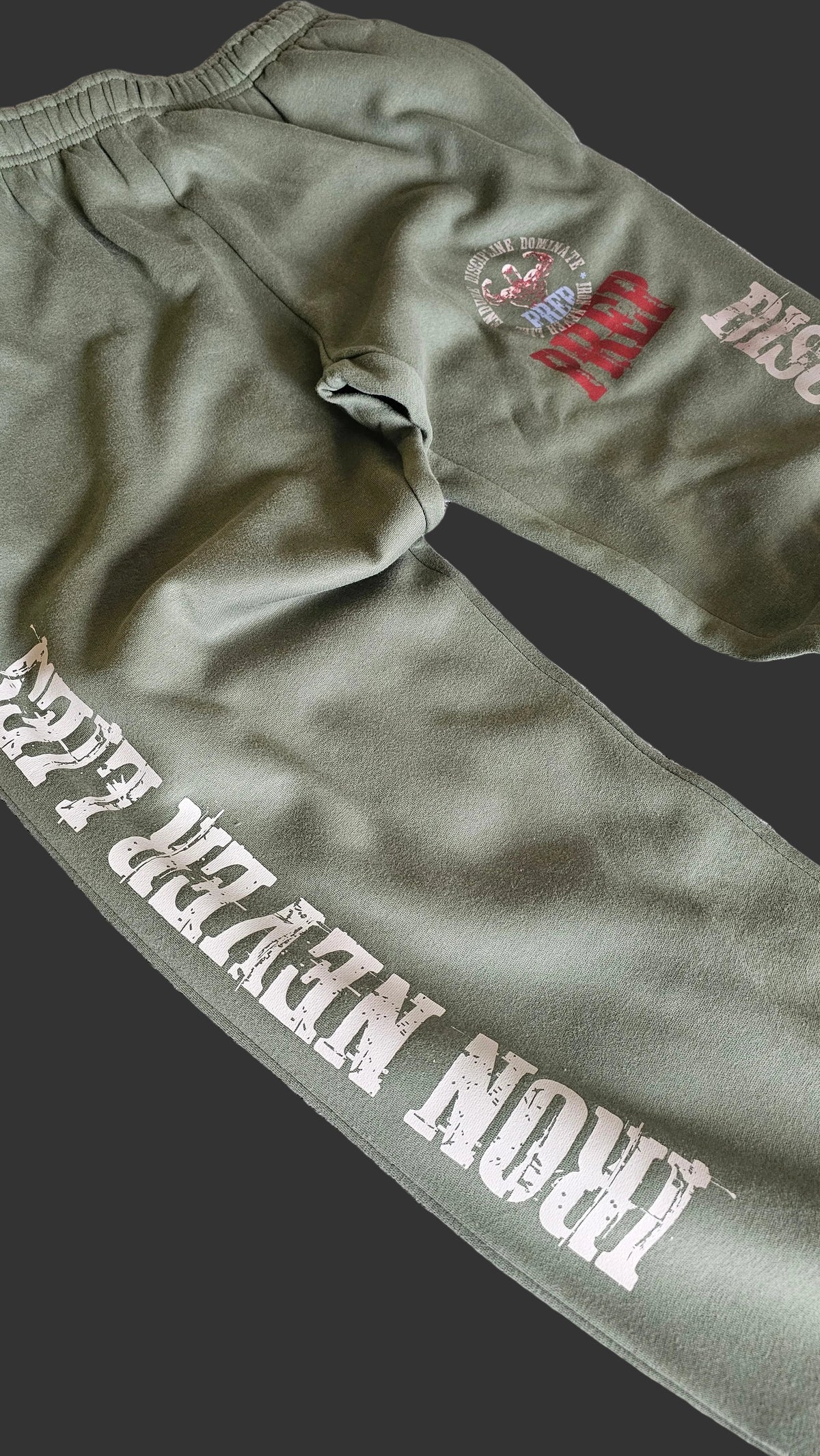 IRON NEVER LIES- PREP HEAVY JOGGER