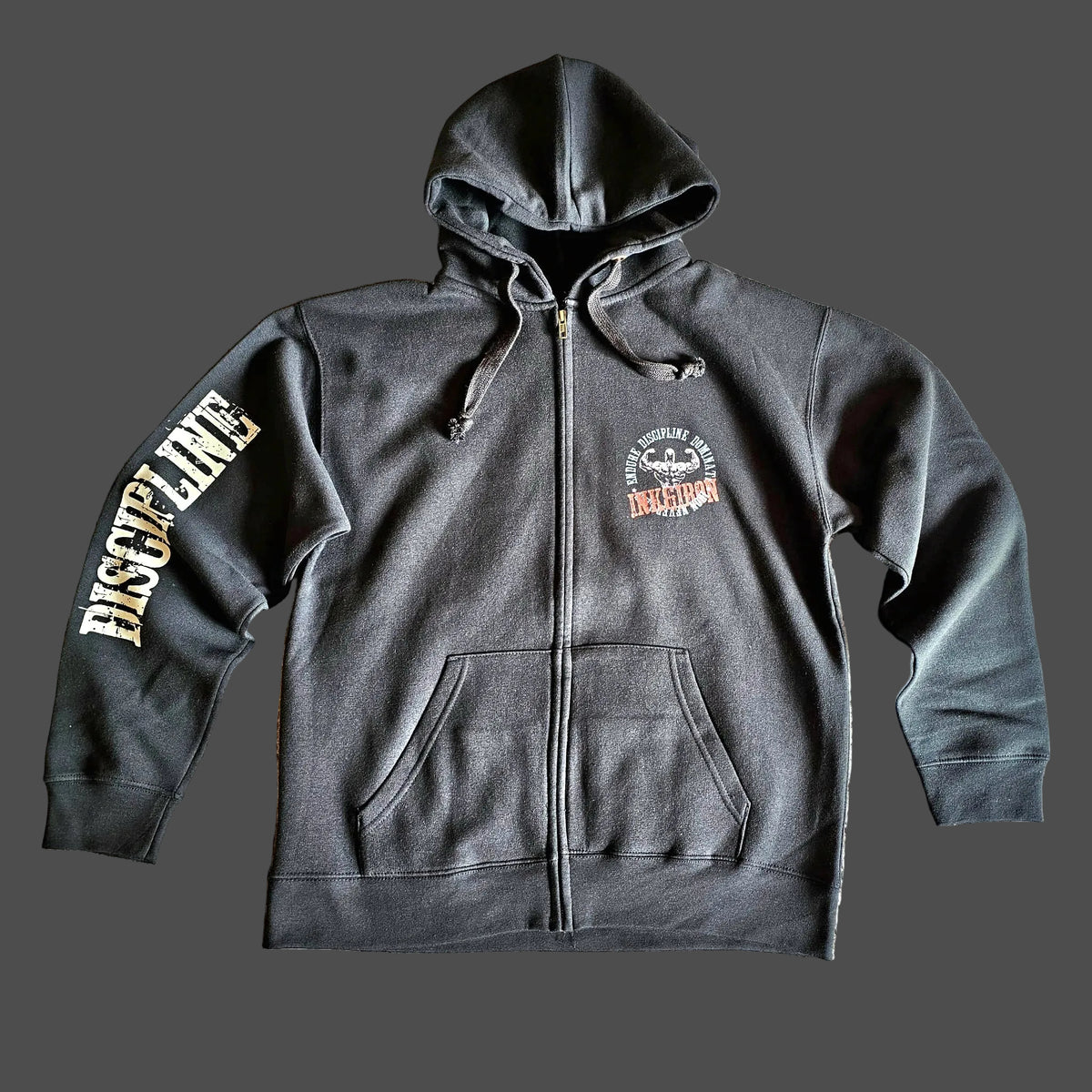 PREP ZIP HOODIE - ATLAS BLACK