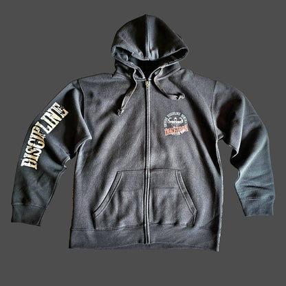 PREP ZIP HOODIE - ATLAS BLACK