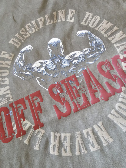OFF SEASON OVERSIZE TEE - IRON NEVER LIES