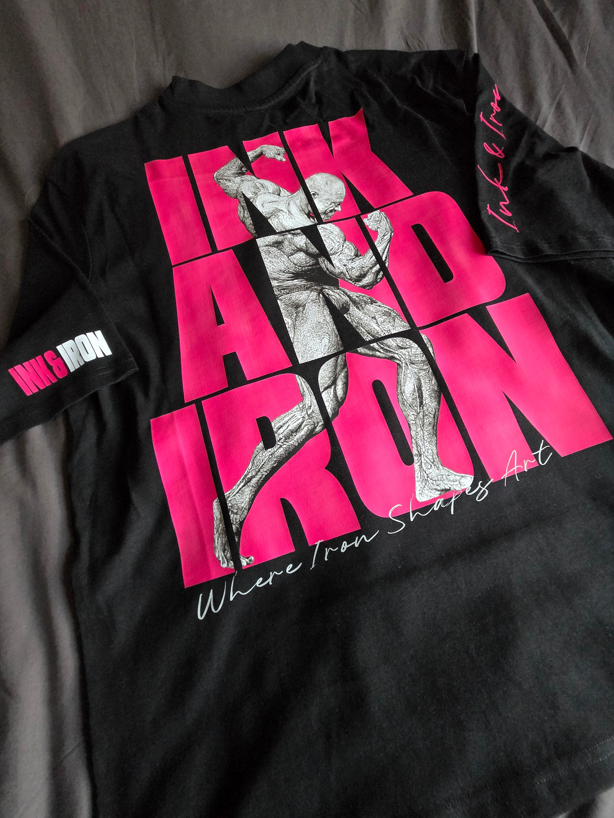 ELECTRIC PINK INK - TITAN TEE