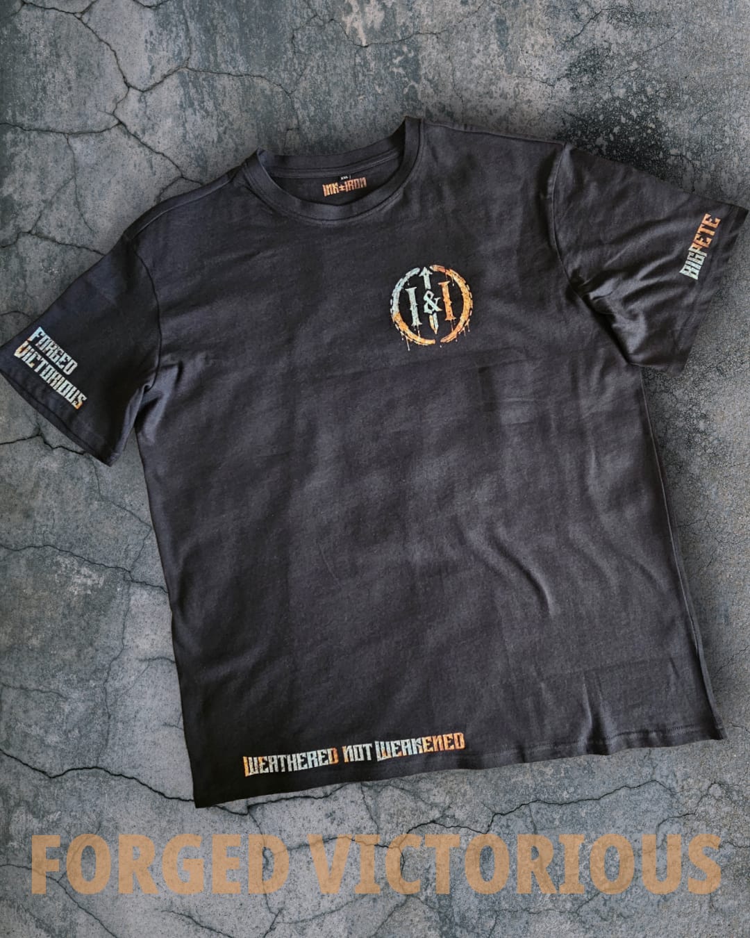 ENDURING MARK OVERSIZE T-SHIRT BLACK