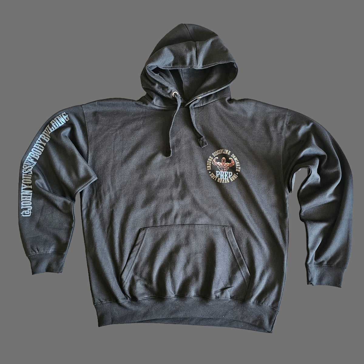 PREP OVERHEAD HOODIE - BLACK
