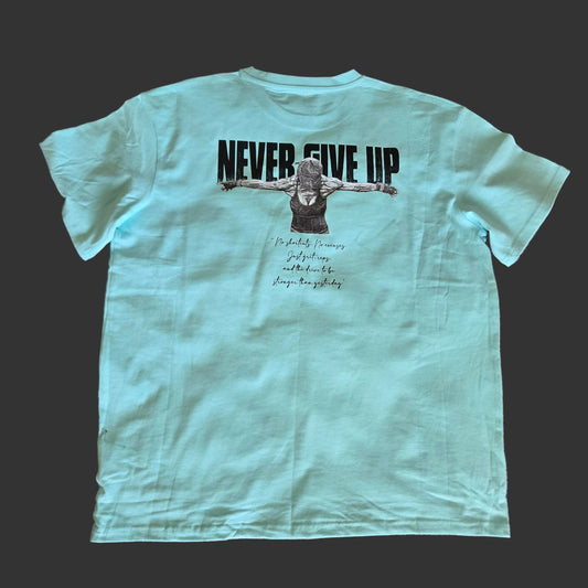 SOPRO OVERSIZE AQUA T-SHIRT